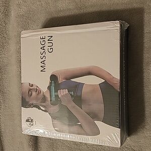 SMS Massage Gun, Green USB rechargeable, 1800mAh